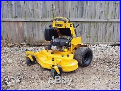 48 Wright Stander Commercial Zero Turn Stand On Lawn Mower with electric start