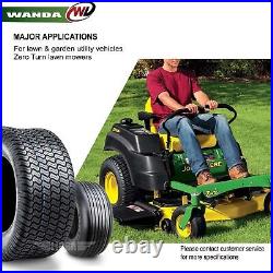 4 WANDA Zero-Turn Lawn Mower Turf Tires 13x5-6 & 18x8.50-8 /4PR -13080/13028