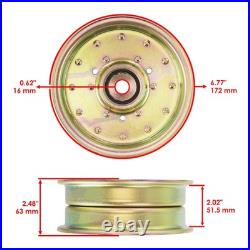 50027489 Deck Idler Pulley For Bush Hog CZ PZ HDZ Mid Mount Zero Turn Mower
