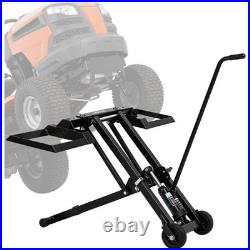 500 Lbs Lawn Mower Lift Hydraulic Jack withWheel For Riding Tractor Lawn Mowers US