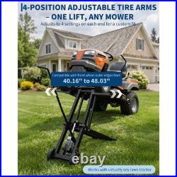 500 Lbs Lawn Mower Lift Hydraulic Jack withWheel For Riding Tractor Lawn Mowers US