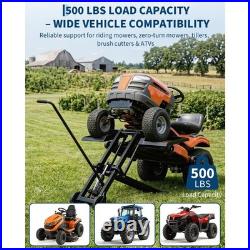500 Lbs Lawn Mower Lift Hydraulic Jack withWheel For Riding Tractor Lawn Mowers US
