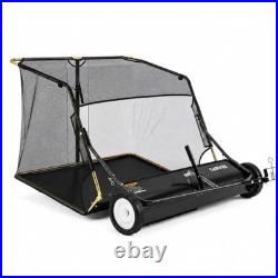 52 Tow Behind Lawn Sweeper 33.55 Cu Ft Hopper Tool-Free Adjustable Brush Height 52 Tow Behind Lawn Sweeper 33.55 Cu Ft Hopper Tool-Free Adjustable Brush Height