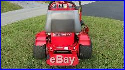 52 inch Gravely Pro Stance Commercial Stand on Zero Turn Mower