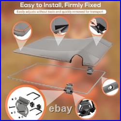 596542901 Heavy Duty Sun Canopy ZTR Sun Shade for Husqvarna Zero Turn Mowers wit