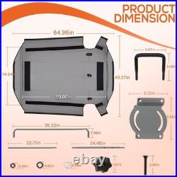 596542901 Heavy Duty Sun Canopy ZTR Sun Shade for Husqvarna Zero Turn Mowers wit