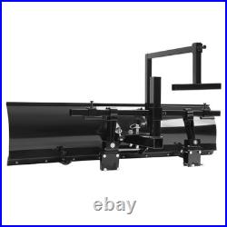 5 ft 60 Snow Blade Steel For Zero Turn Mower Snow Plow Adjustable Universal