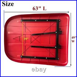 63x49 Tractor Canopy Top Snow Shield Sunshade Umbrella for Tractor and Mowers