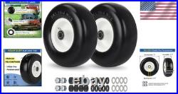 9-Inch Flat-Free Lawn Mower Tire for Zero Turn Mowers Puncture-Proof Design