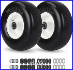 9-Inch Flat-Free Lawn Mower Tire for Zero Turn Mowers Puncture-Proof Design