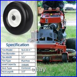 9-Inch Flat-Free Lawn Mower Tire for Zero Turn Mowers Puncture-Proof Design