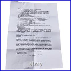 ACS6000ULS Chute Blocker 088-6003-00 For Toro Exmark Hustler Zero Turn Mower