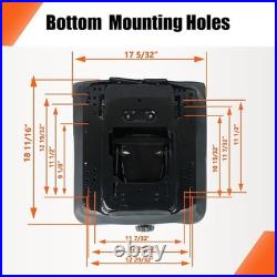 Adjustable Suspension Seat Kit for Zero Turn Mower Universal Fit, Easy Install