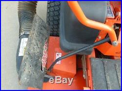 BAD BOY zero turn mower 32 HP 60 inch cut with bagger and mulcher kit LOW HOURS