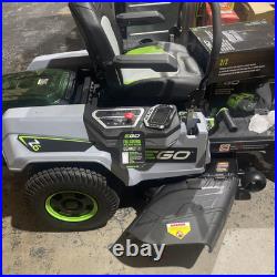 BRAND NEW EGO 42 Electric Zero Turn Riding Mower withBatteries & Charger #ZT4204L