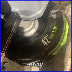 BRAND NEW EGO 42 Electric Zero Turn Riding Mower withBatteries & Charger #ZT4204L