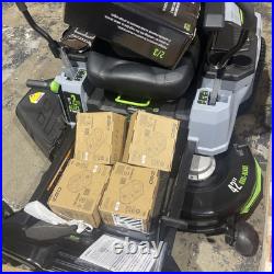 BRAND NEW EGO 42 Electric Zero Turn Riding Mower withBatteries & Charger #ZT4204L