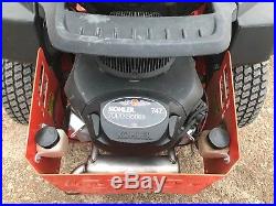 Bad boy zero turn lawn mower riding orange and black like new one owner