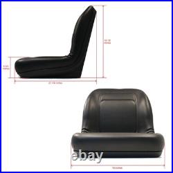 Black High Back Seat for 2001-2003 Dixon ZTR 4423, 4516K, 4518B Zero Turn Mowers Black High Back Seat for 2001-2003 Dixon ZTR 4423, 4516K, 4518B Zero Turn Mowers
