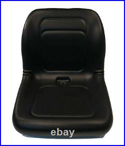 Black High Back Seat for Allis Chalmers 24HP 130 & Husqvarna GTH2254XP Lawnmower