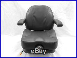 Black Ultra Ride Suspension Seat I3m Fits Gravely, Cub Zero Turn Mowers #i3mb