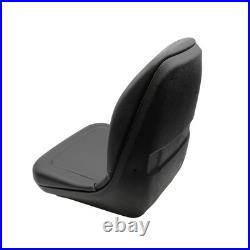 Black Vinyl Seat Fits Ferris Replaces 00367800
