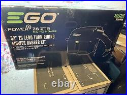 Brand New In Opened EGO Z6 ZERO TURN RIDING MOWER BAGGER KIT ABK5200