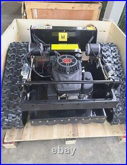 Brand new zero turn remote control mower with tracks