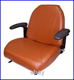 Brown Zero Turn Lawn Mower Seat Armrests Slides SCAG Ariens