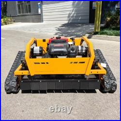 Brushless 1000mm RC Gasoline 608CC 23HP Robotic Remote Control Lawn Mower Slope