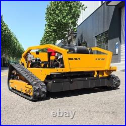 Brushless 1000mm RC Gasoline 608CC 23HP Robotic Remote Control Lawn Mower Slope