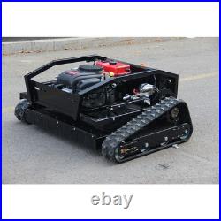 Brushless 1000mm RC Gasoline 608CC 23HP Robotic Remote Control Lawn Mower Slope
