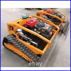 Brushless 1000mm RC Gasoline 608CC 23HP Robotic Remote Control Lawn Mower Slope