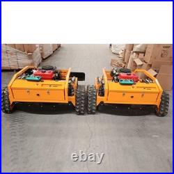 Brushless 1000mm RC Gasoline 608CC 23HP Robotic Remote Control Lawn Mower Slope