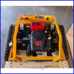 Brushless 1000mm RC Gasoline 608CC 23HP Robotic Remote Control Lawn Mower Slope