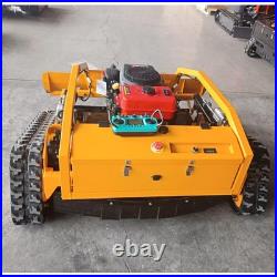 Brushless 1000mm RC Gasoline 608CC 23HP Robotic Remote Control Lawn Mower Slope