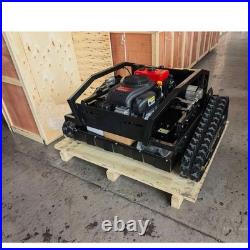 Brushless 1000mm RC Gasoline 608CC 23HP Robotic Remote Control Lawn Mower Slope
