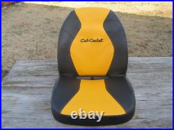 CUB CADET ULTIMA ZERO TURN LAWN MOWER SEAT 757-05888 With DRAIN HOLE