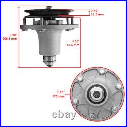 Caltric 116-3344 116-0675 116-3341 Spindles with 6.50 Pulley for Exmark 52 in