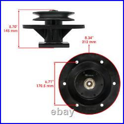 Caltric 99-4640 994640 Outer Spindles for Toro Z Master Zero-Turn Mower 62 Deck