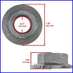 Caltric Spindle Assembly withPulley Blade For Troy-Bilt Z 46 46 Zero-Turn Mower