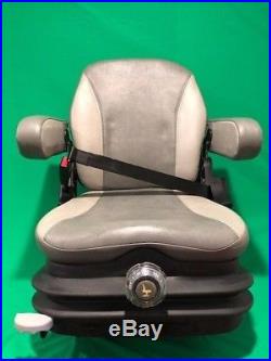 Comfort Deluxe Gray Suspension Seat Fits Toro, Exmark, Gravely Zero