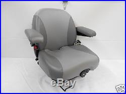 Comfort Deluxe Gray Suspension Seat Fits Toro, Exmark, Hustler Zero Turn #og