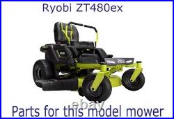 Complete Left Side Steering Controller for Ryobi 42 ZT480ex 48v Zero Turn Mower