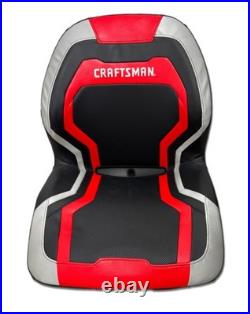 Craftsman Deluxe Riding Mower Seat Red Color Fits Zero Turn Craftsman, Troy-Bilt