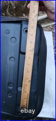 Craftsman Zero Turn Lawn Mower Seat 4 Hole Mount Red Black High-Back