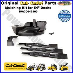 Cub Cadet Mulching Kit for 54 Deck for Zero Turn Lawn Mowers 19A30042100