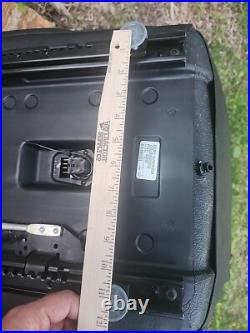 Cub Cadet Seat Zero Turn Mower Ultima ZT 1 ZT2 Armrest Slides Yellow Black USA