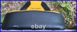 Cub Cadet Seat Zero Turn Mower Yellow Black 4 bolt Ultima 2 Piece Wood WithBlemish