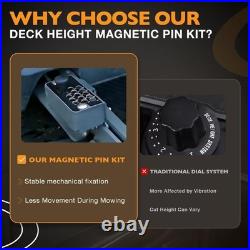 Deck Height Magnetic Pin Kit For Spartan RZHD RT SRT Zero Turn Mower 493-0149-00